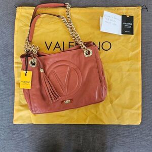 Valentino By Mario Valentino Women's Luisa Signature Leather Shoulder Bag